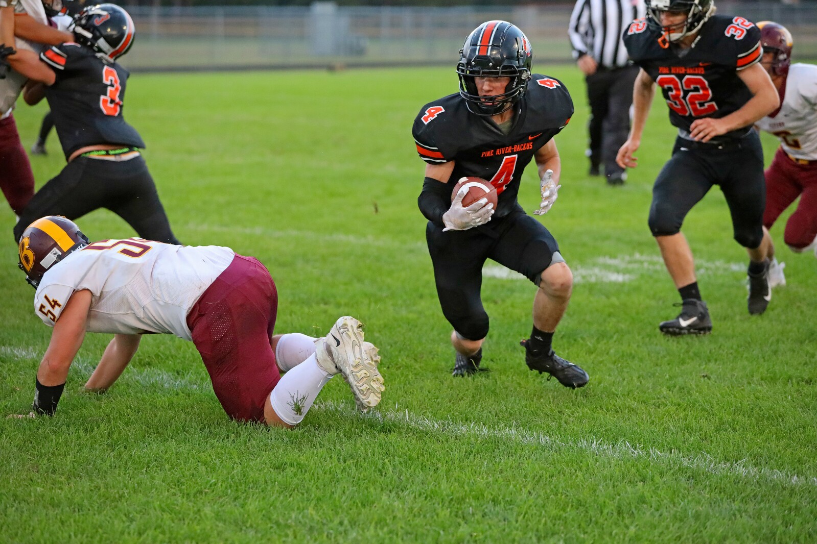 PRB football vs Bagley