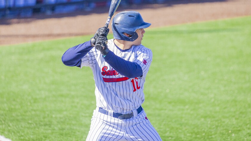 Joe Becker SJU Baseball March 2025