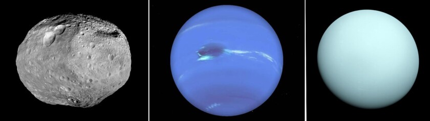 Vesta Neptune Uranus