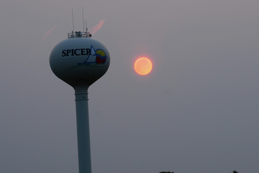 Spicer sunset