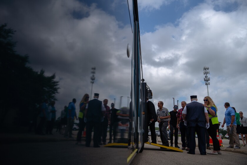 Ribbon Cutting for Rochester Public Transit's New Electric Buses