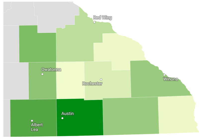 Minnesota Pmap Coverage Map How potential cuts to Medicaid would impact Southeast Minnesota - Post ...
