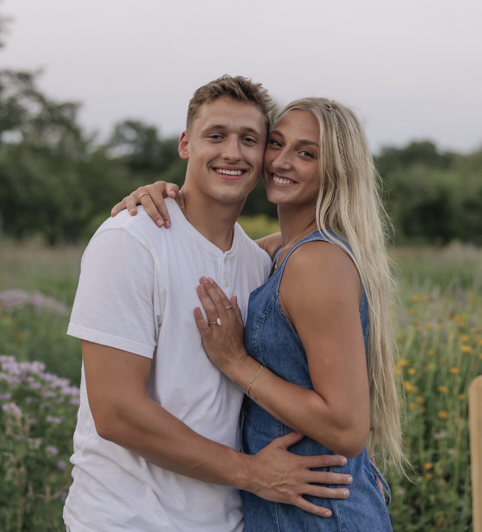 A Bison Love Story; Koenen and Drake get engaged