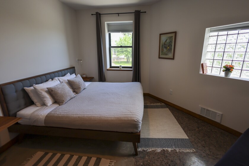 Architectural photos of vacation rental and brewpub spaces