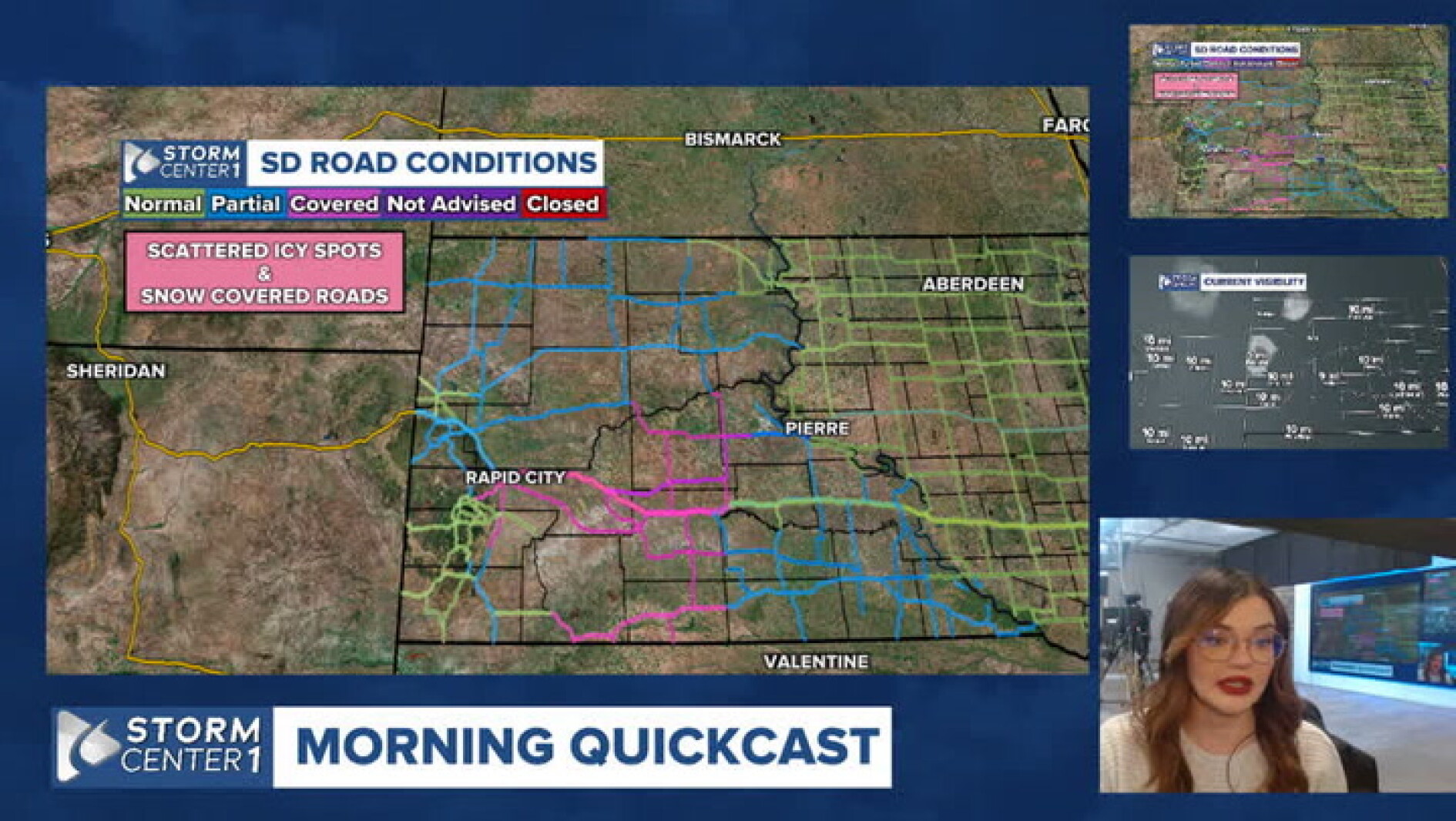 FRI 5:25 AM - Slick to icy roads plus foggy conditions for your morning ...