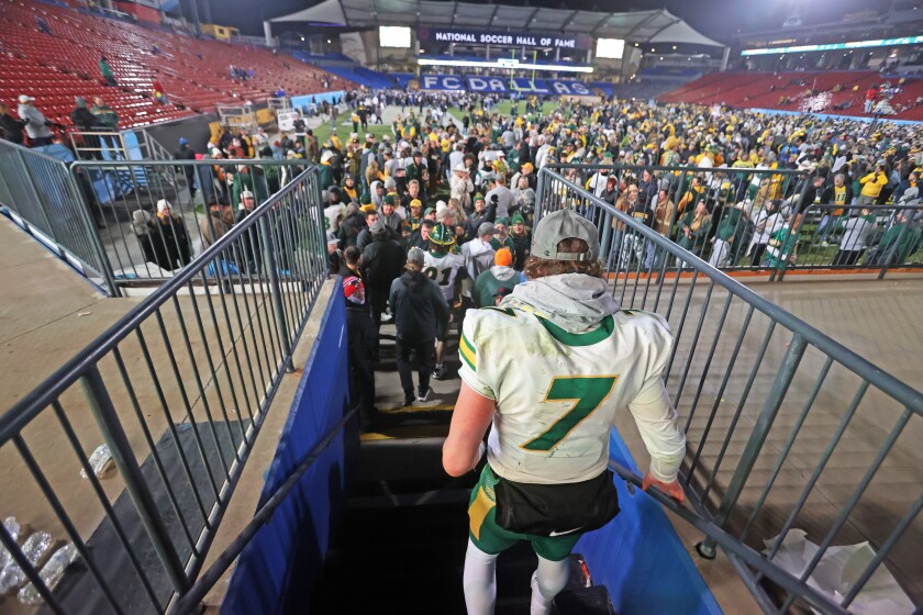 Photos: Bonus scenes from a dramatic Bison victory for their 10th ...