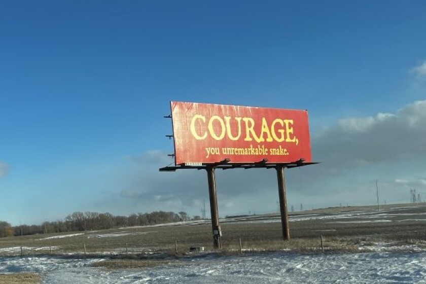 Enigmatic billboards mystify North Dakota travelers - InForum | Fargo, Moorhead and West Fargo news, weather and sports