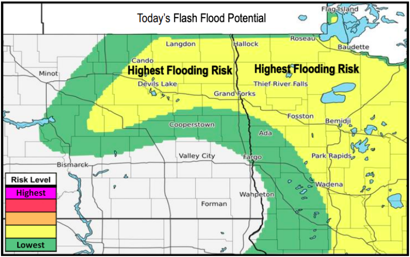 PHOTO: Flash flood potential