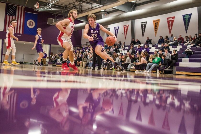 Grand Meadow, LeRoy-Ostrander boys basketball