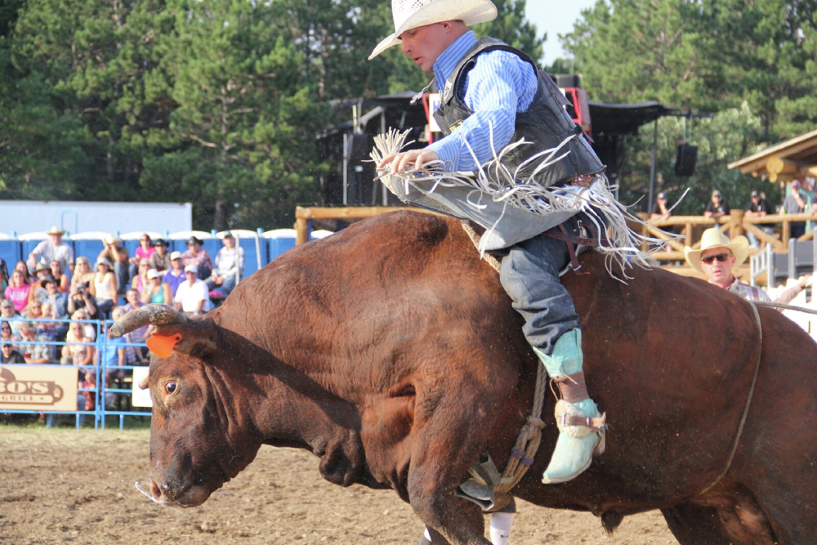 UPDATED: Two bull riders hospitalized for injuries Saturday night ...