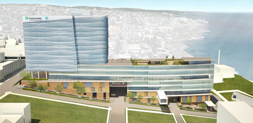 Essentia tower rendering
