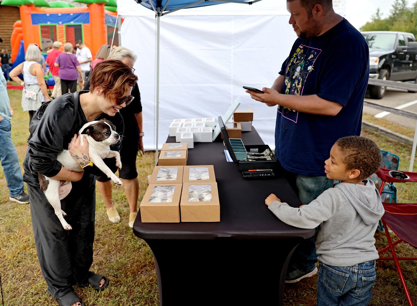People enjoy the 47th annual Nisswa Fall Festival on Saturday, Sept. 17, 2022.
