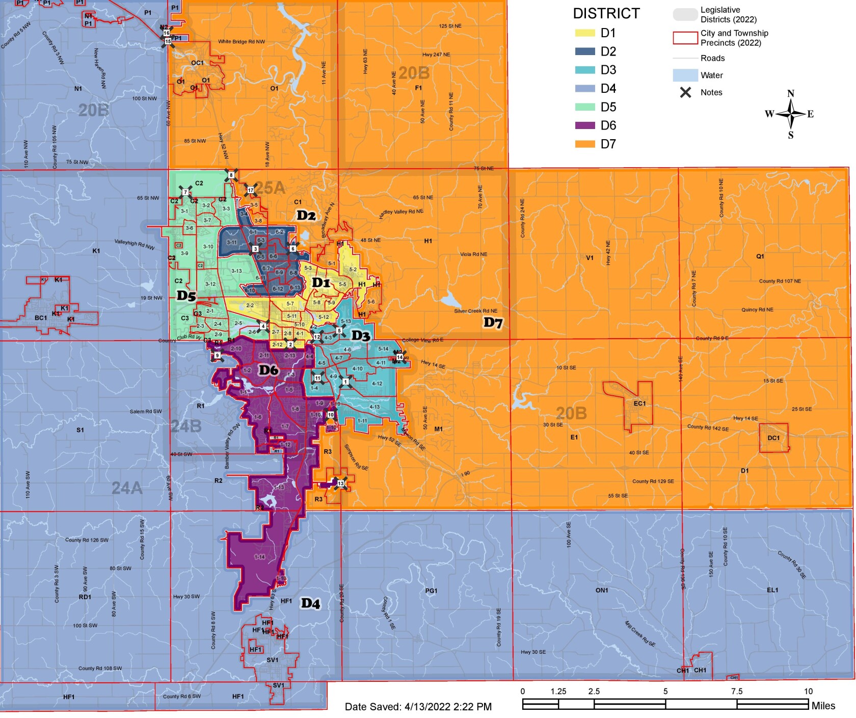 Olmsted County commissioners prepare to adopt new district map - Post ...