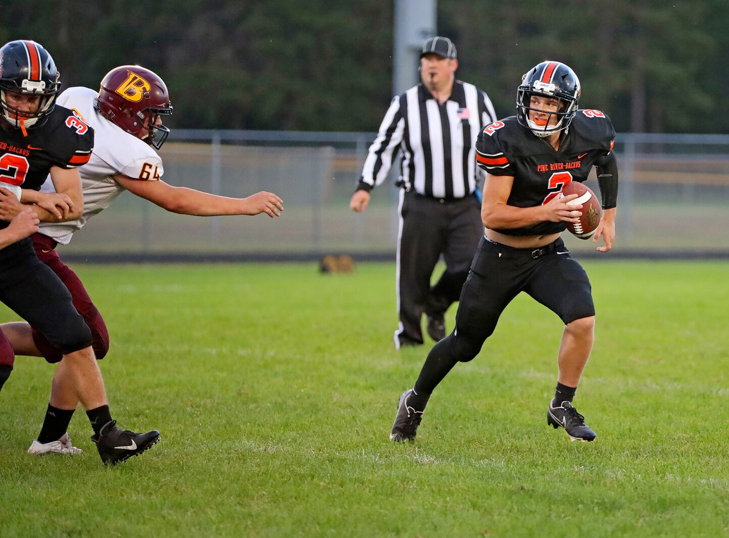 PRB football vs Bagley