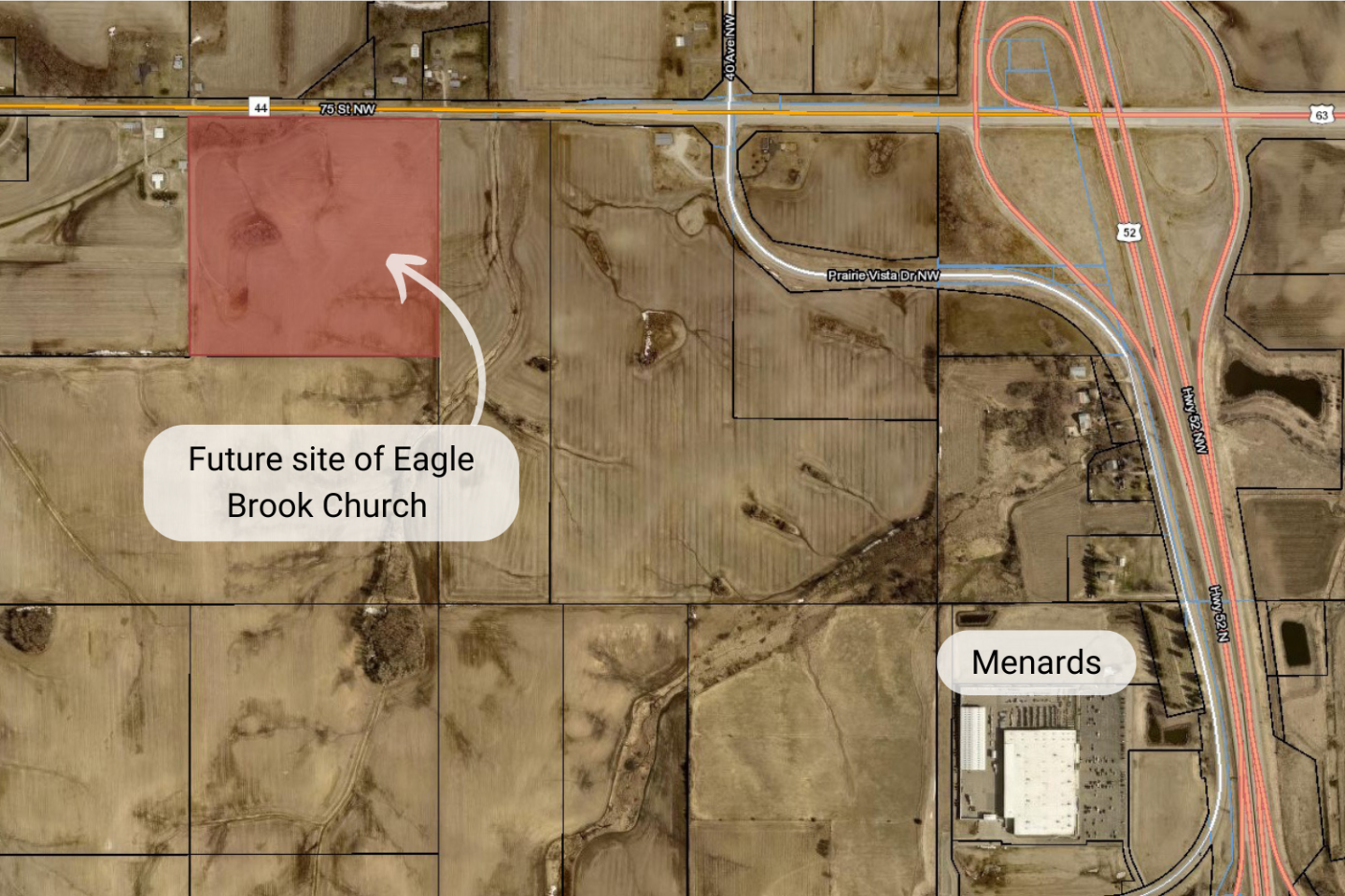 Eagle Brook megachurch pays $600K for land in Northwest Rochester to ...