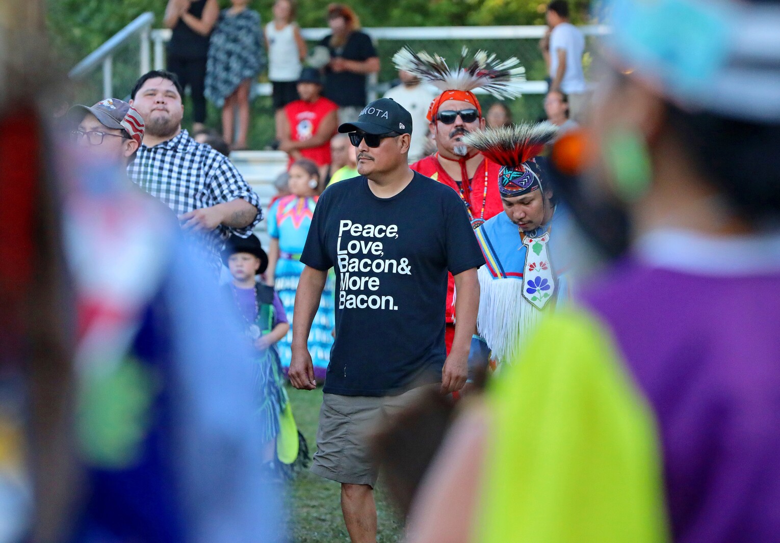 The Mille Lacs Band of Ojibwe hosts their 56th annual Traditional Powwow at Iskigamizigan Powwow Grounds near Onamia.