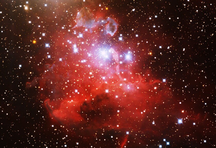 Emission Nebula IC 417