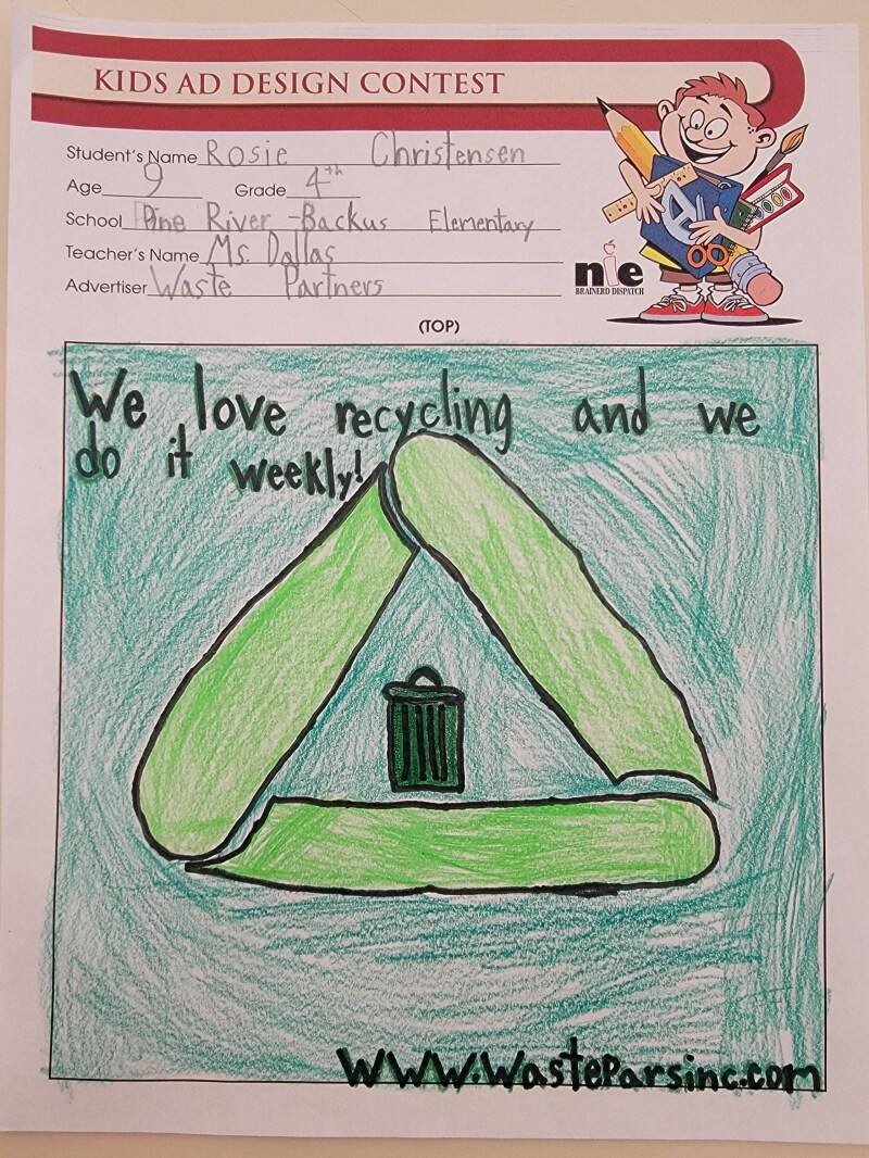 Pine River-Backus Elementary School - Ms Dallas' 4th Grade Class