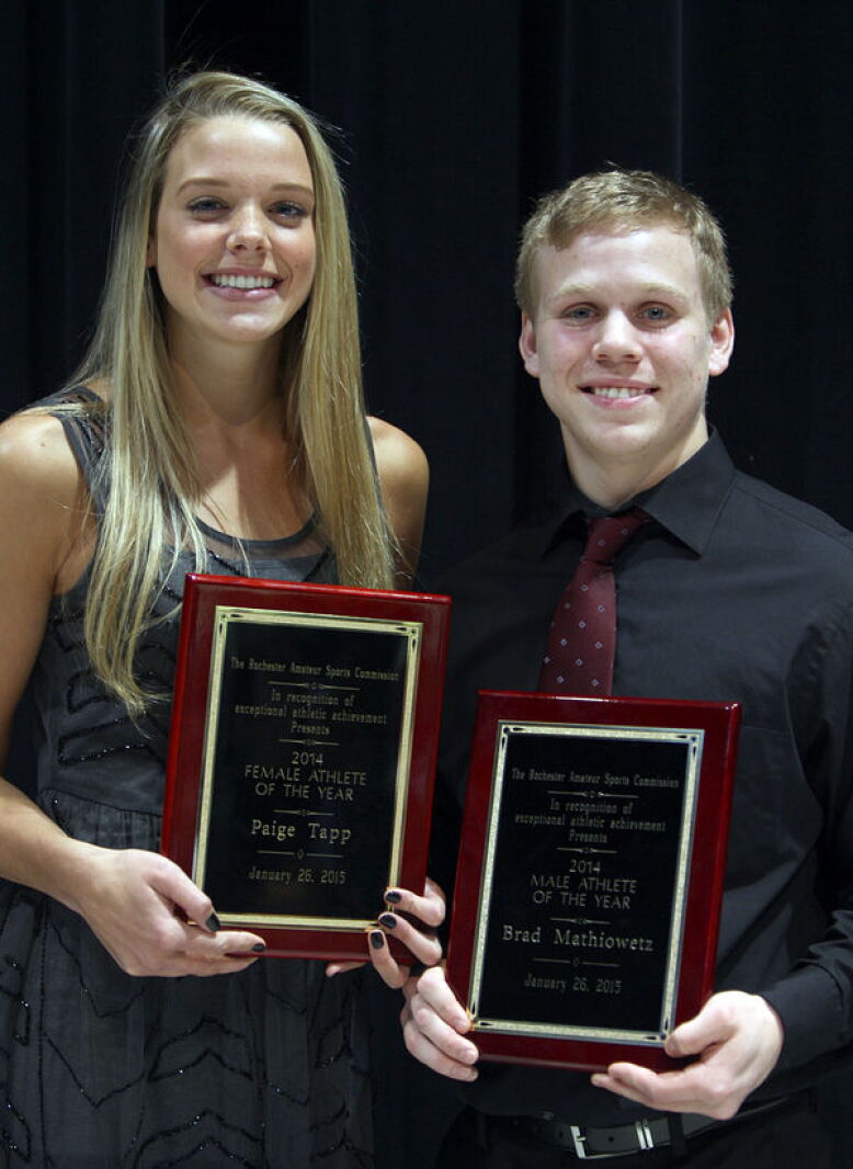 Mathiowetz , Tapp earn top banquet honors - Post Bulletin | Rochester ...
