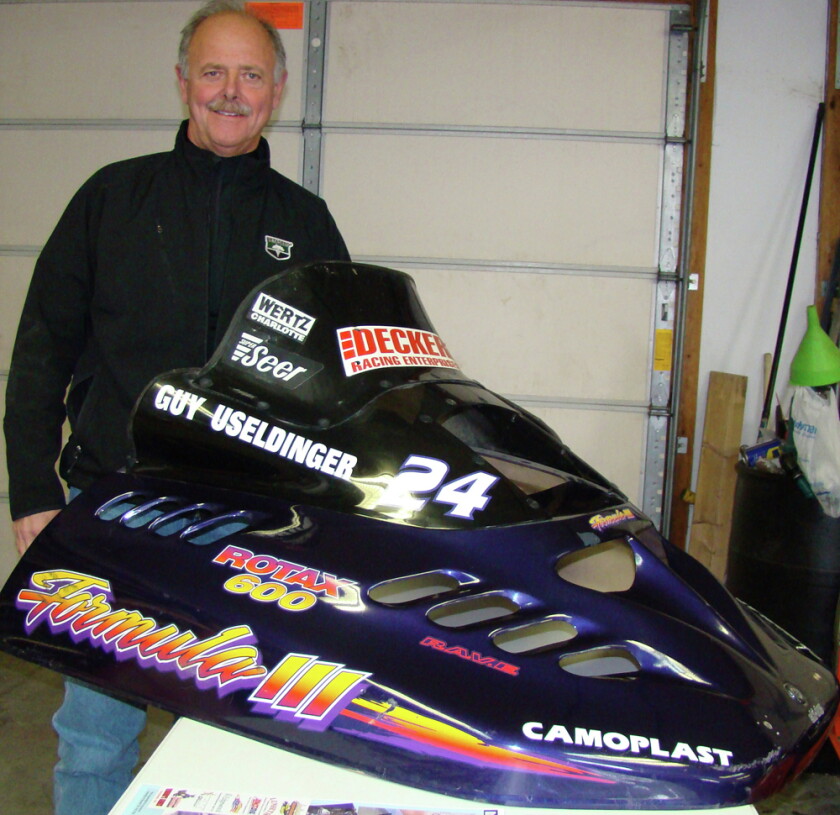 Ron Useldinger Snowmobile stories, from grueling cross-country slogs to the ice oval ...