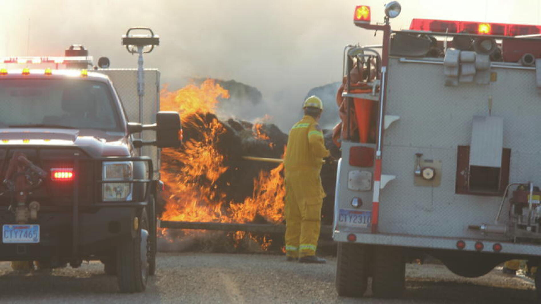 Practice 'baler hygiene' to avoid high risk of fire during haying season