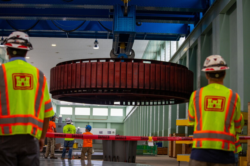 Fort Ransom Dam Fort Randall Dam undergoes largest renovation since 1950s - Mitchell ...