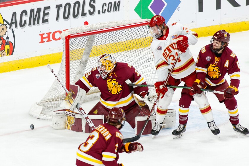 UMD gets 30 saves from Fanti, goal by Biondi to advance to ...