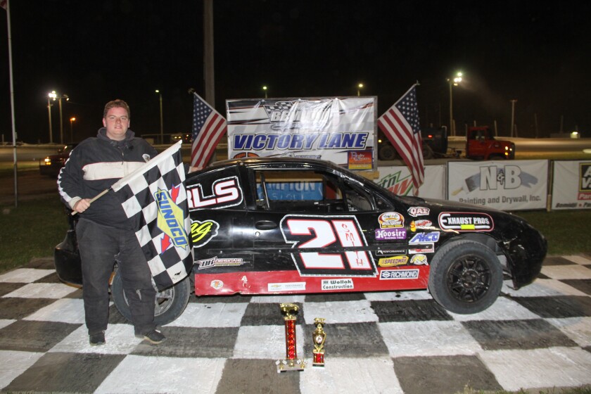 AUTO RACING: Racers turn out for double features at Bemidji Speedway