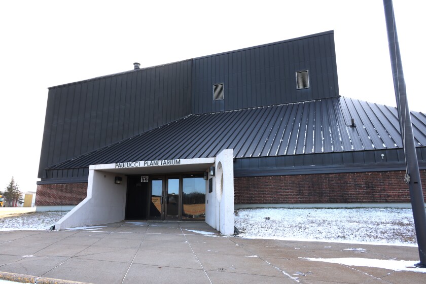 Exterior of Space Theatre