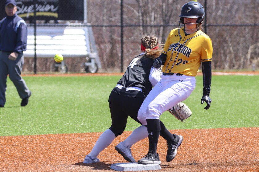 University of Wisconsin-Superior is the runner-up in the UMAC softball tournament after falling 1-0 to Bethany Lutheran