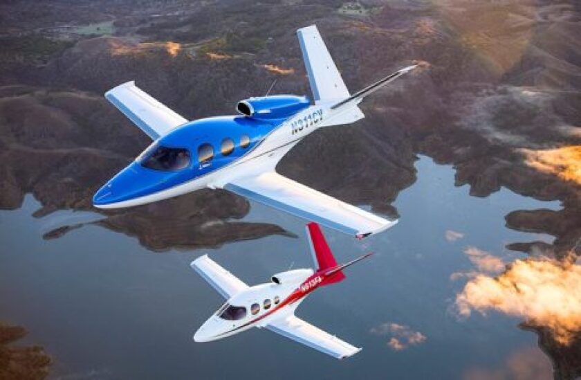 Cirrus Aircraft has released its second-generation Vision Jet, the G2. Courtesy Cirrus Aircraft.