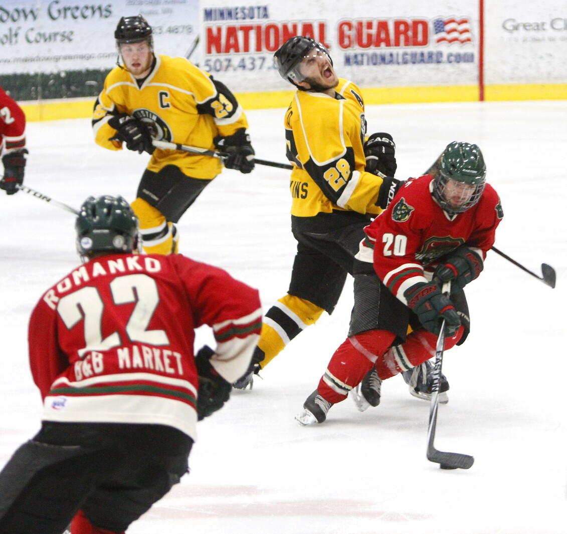 Austin Bruins Minneasota Wilderness Hockey Post Bulletin Rochester