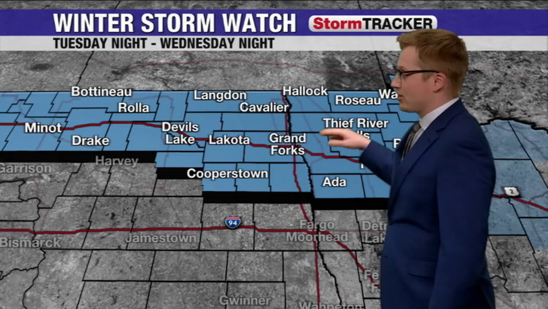 A quiet rest of the day before rain snow and wind return tomorrow ...