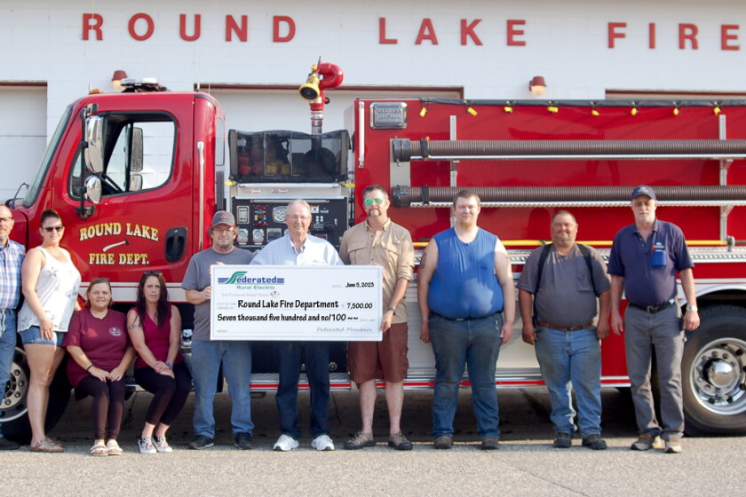 Federated Rural Electric donates, secures matching funds totaling ...