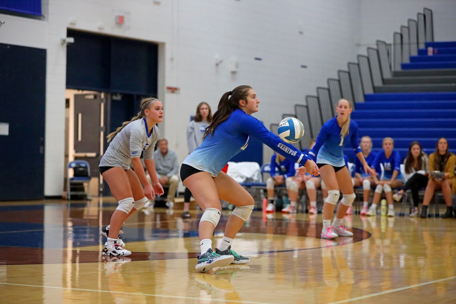Brainerd Volleyball vs Rocori on Thursday, Sept. 22, 2022, at Brainerd.