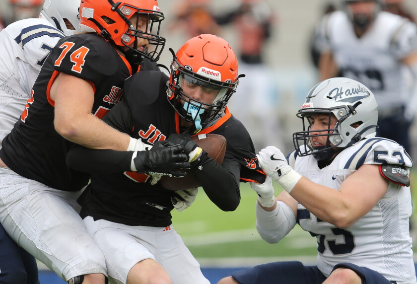 Brian Mistro Jimmies football falls 35-30 to No. 17-ranked Dickinson State ...