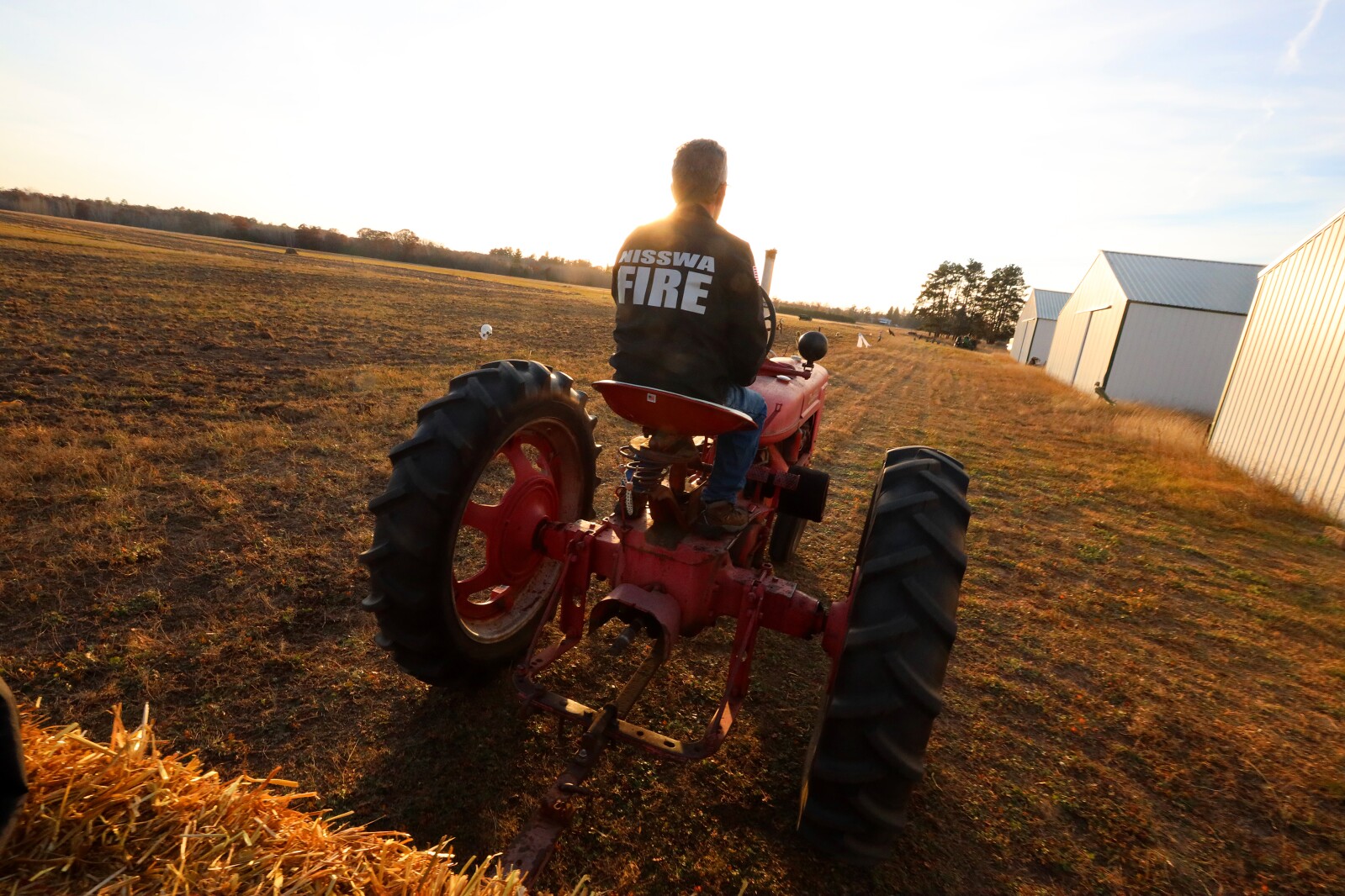 Nisswa Fire Department Haunted Barn and Hayrides on Saturday, Oct. 30, 2022, in Nisswa.