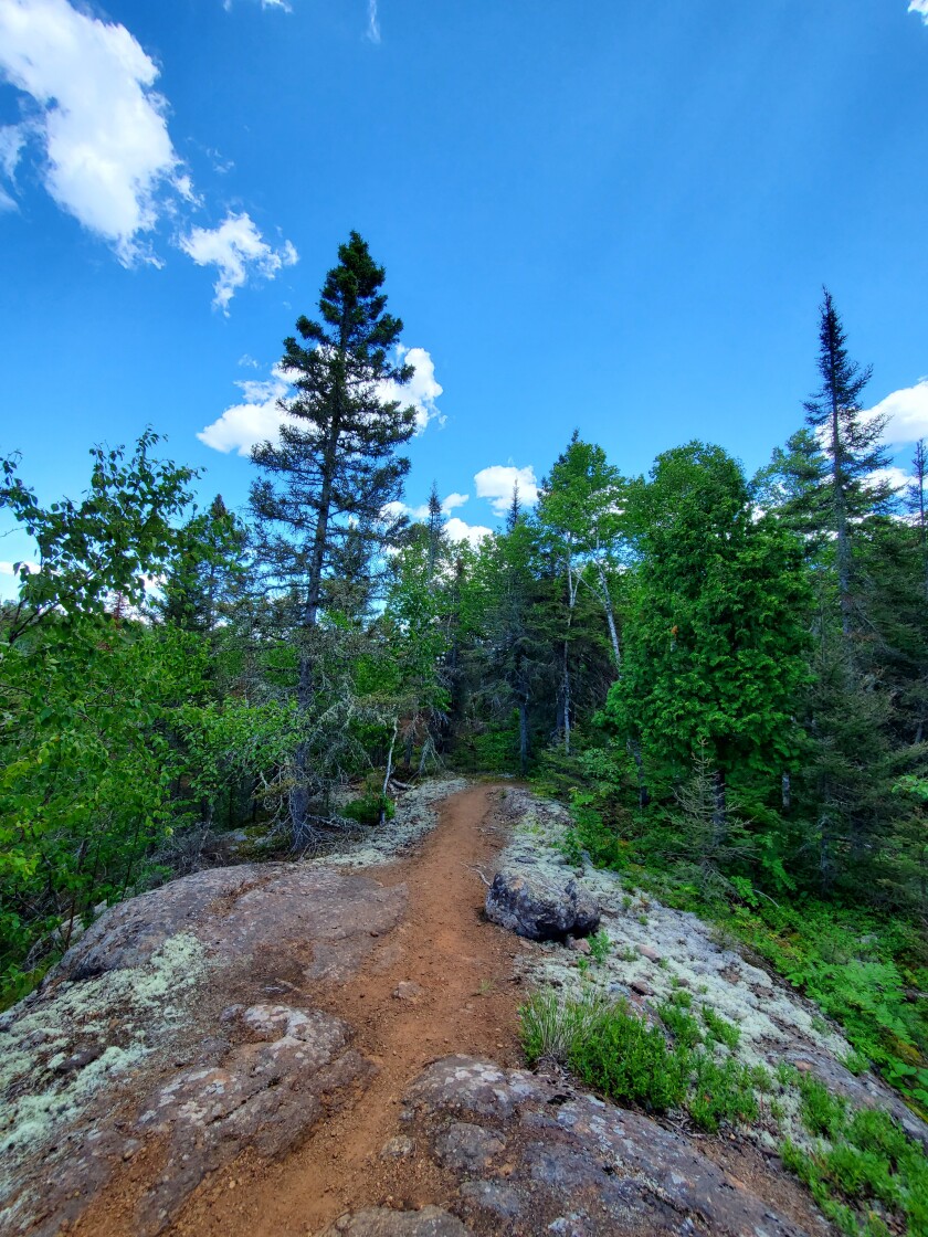 The Humpback Trail at George Crosby Manitou State Park