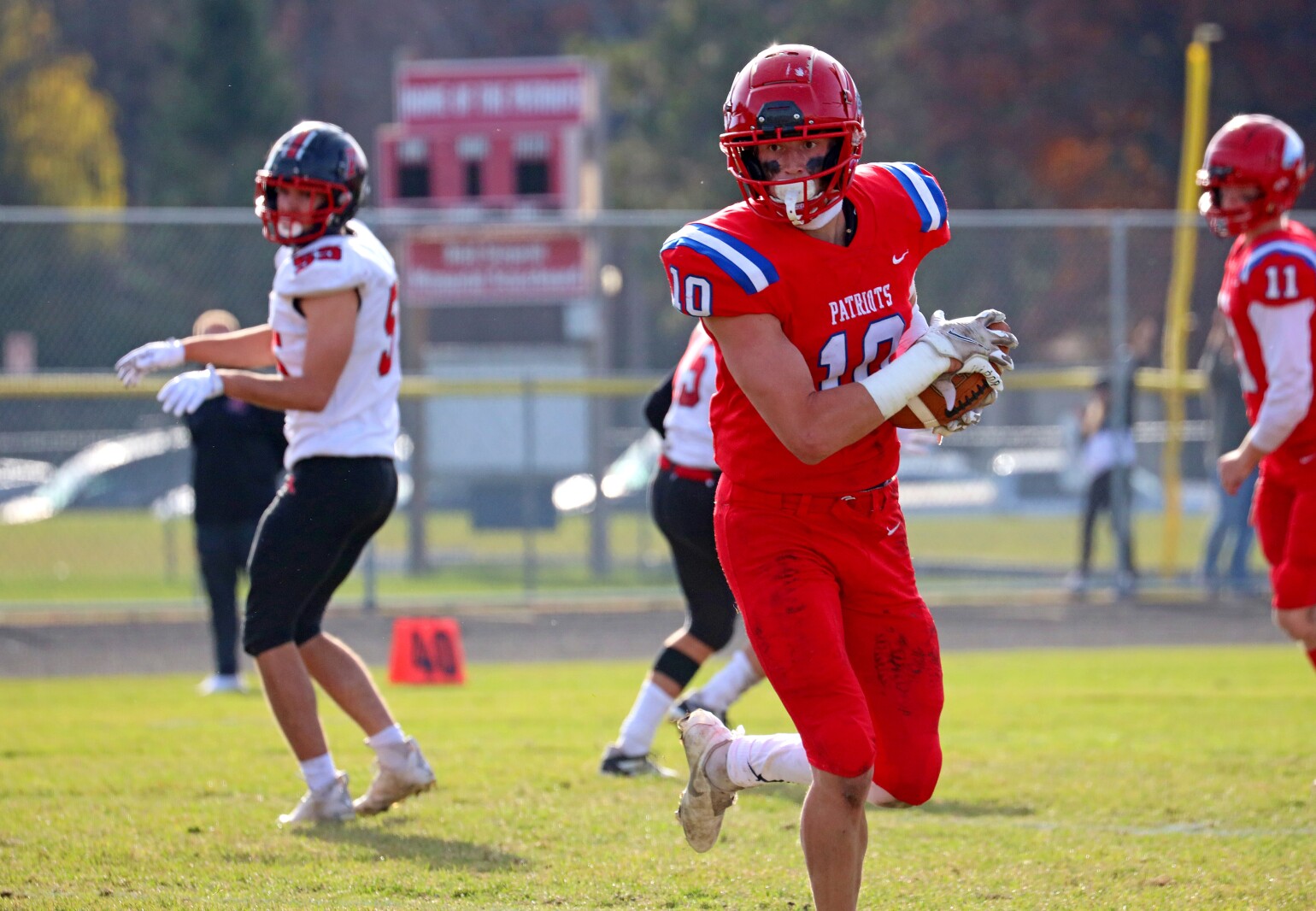 Pequot Lakes against Aitkin Football on Saturday, Oct. 29, 2022, at Pequot Lakes.