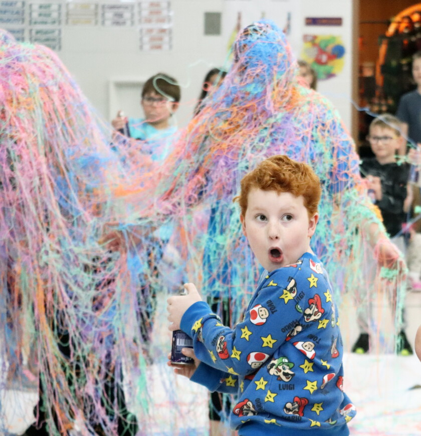 Silly String Running Silly string fun - Jamestown Sun | News, weather, sports from Jamestown ...