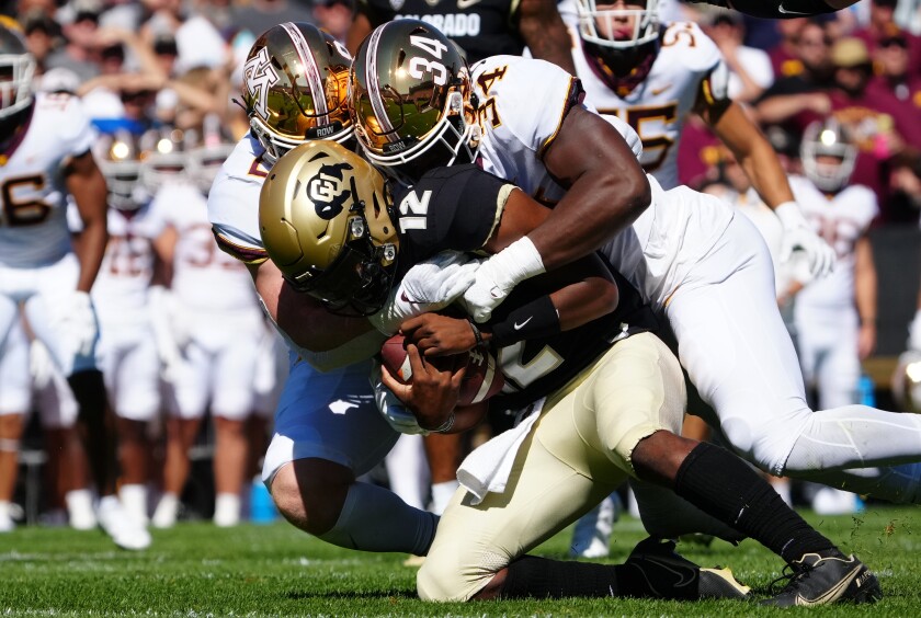 NCAA Football: Minnesota at Colorado
