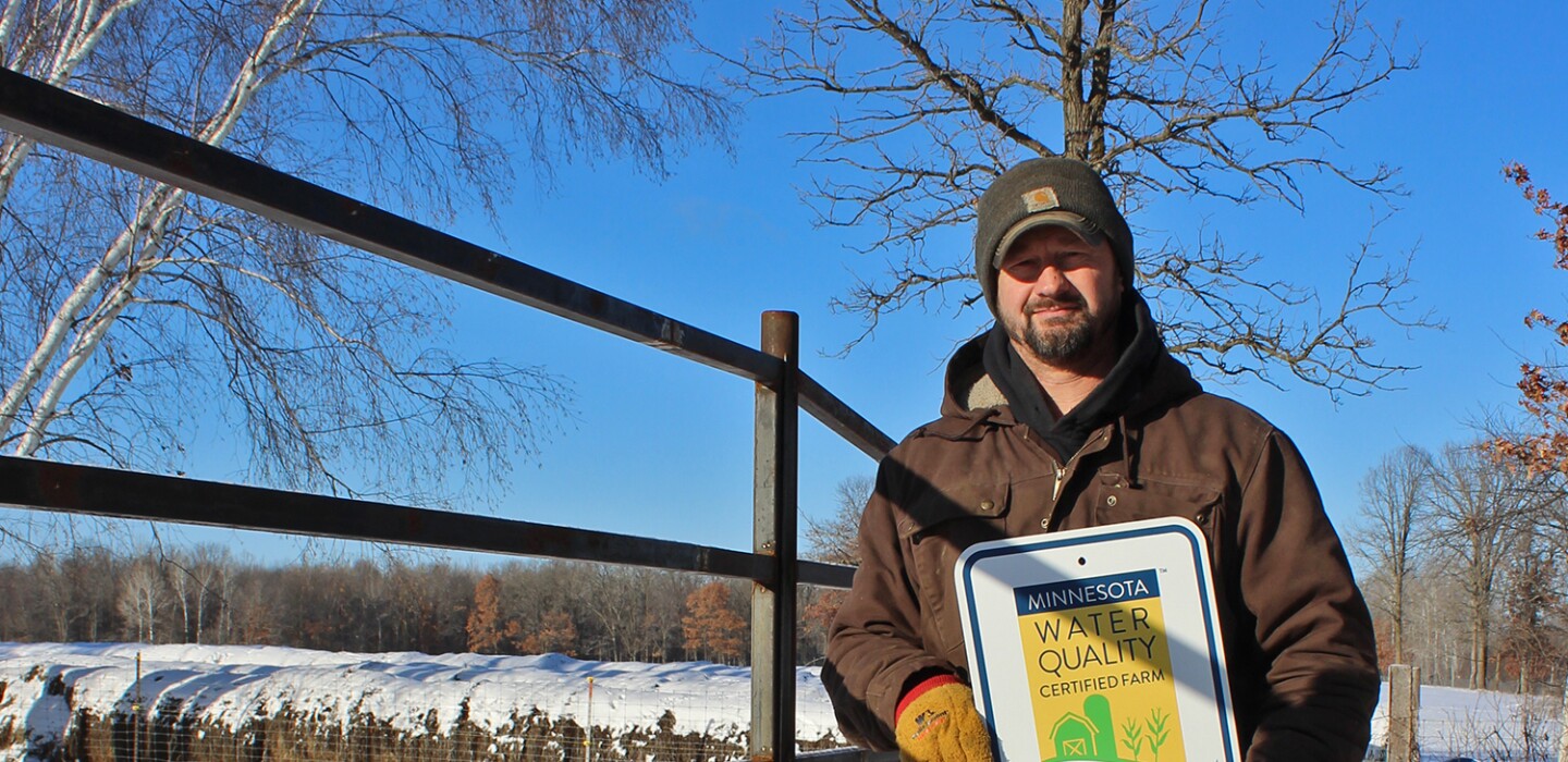 Brainerd area farmer receives recognition for water quality practices