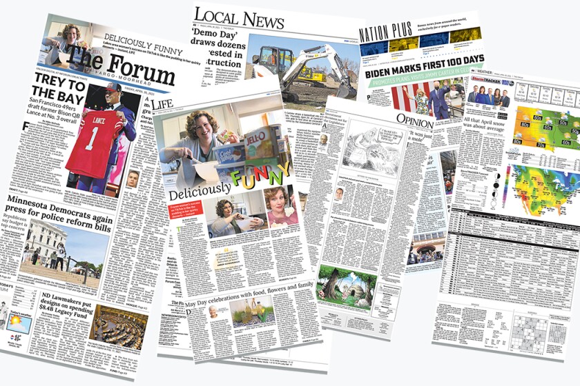 All Forum subscribers have access to the e-edition, a replica of the ...