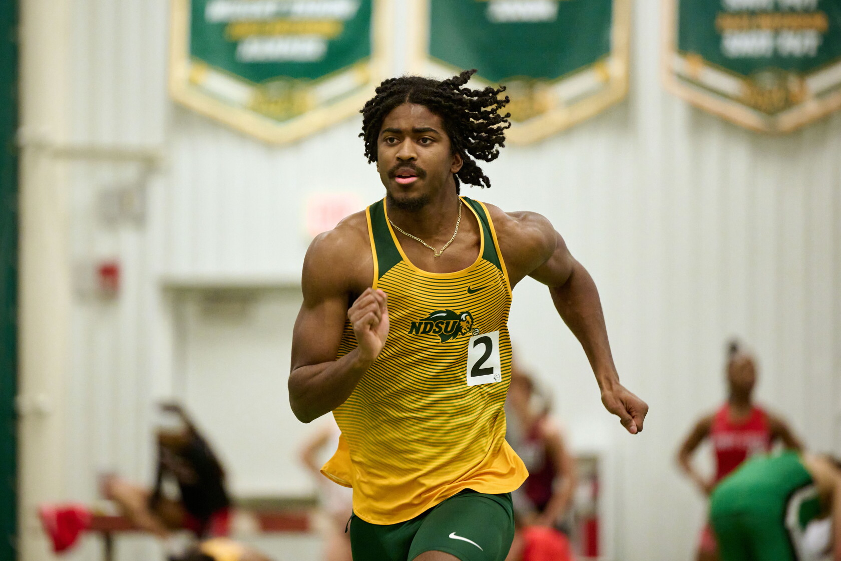 College Insider: Bison walk-on freshman sprinter Williams bolts into ...