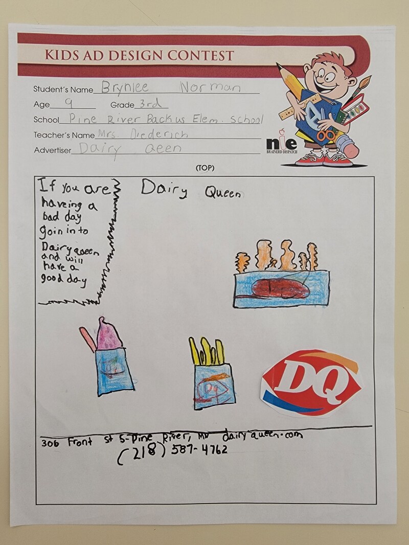Pine River-Backus School - Mrs. Diederich's 3rd Grade