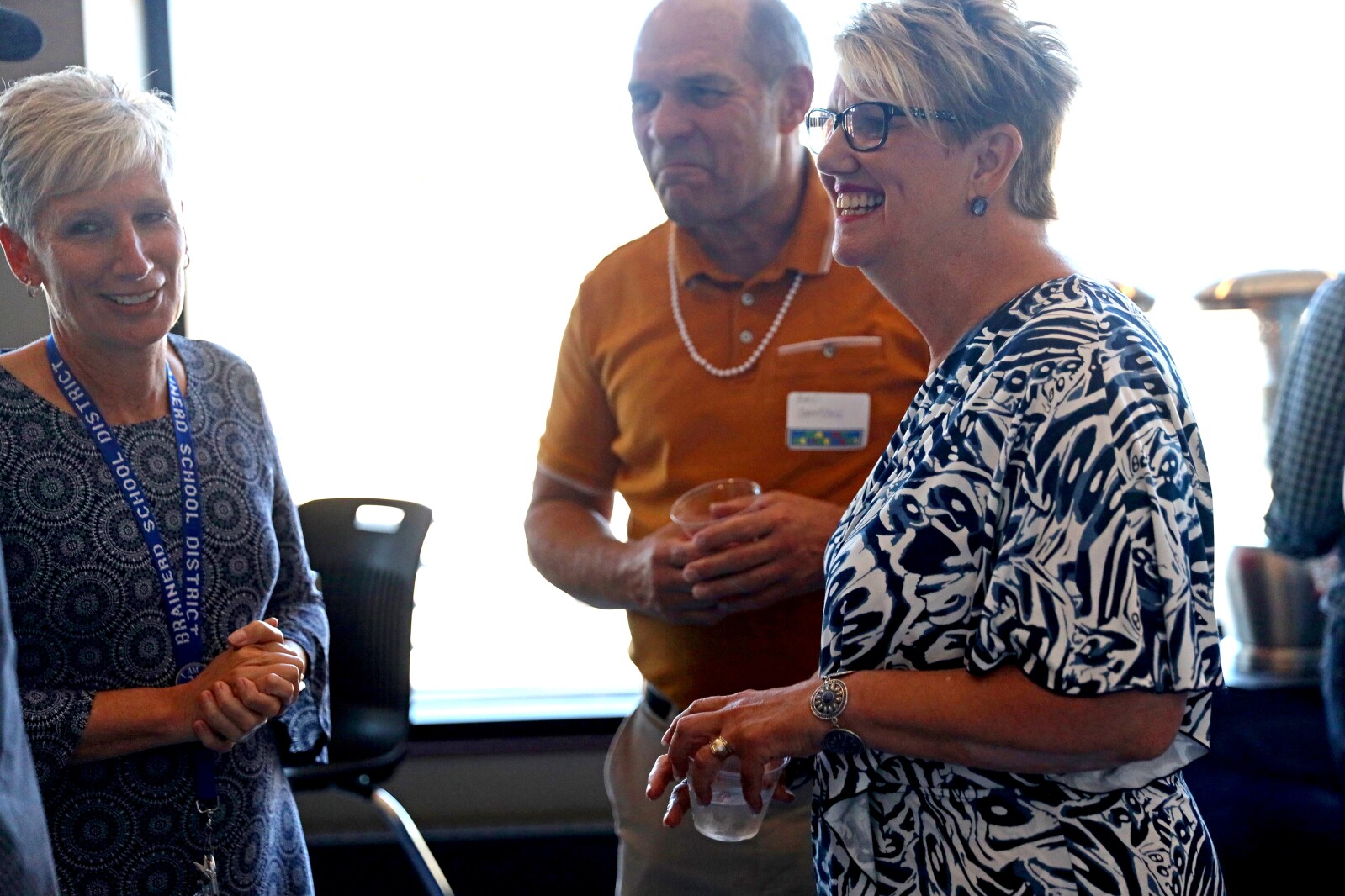 Laine Larson's retirement party at the Gichi-ziibi Center for the Arts.