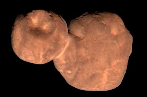 Arrokoth contact binary asteroid