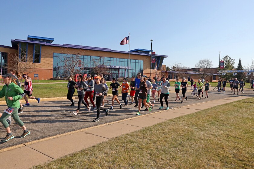 5K for Mental Health Awareness at Central Lakes College
