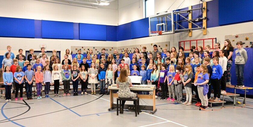 Lowell School Dedication