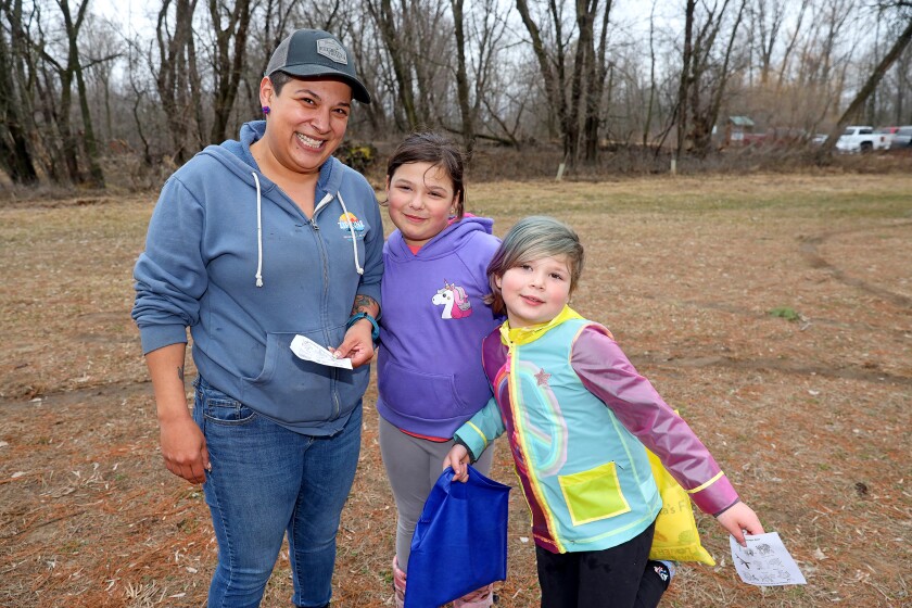 People enjoy nature-based activities during the Earth Day Community Fair Saturday, April 23, 2022, at Rotary Riverside Park in Brainerd.